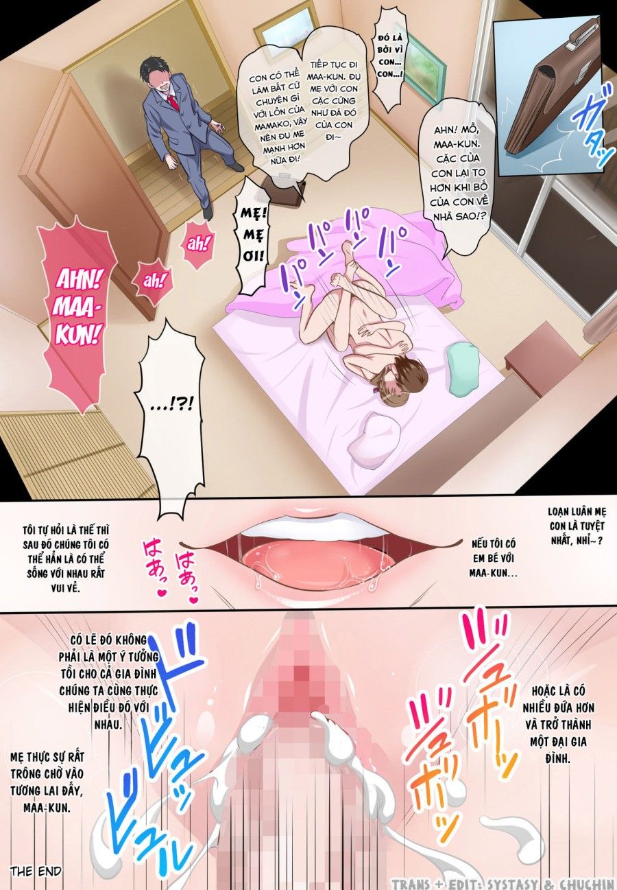 Boshi Soukan ~musuko O Yuuwaku Shite Sex Shichau Bijin De Sukebe Na Okaa-san~ Oneshot page 36 - Giả Dược