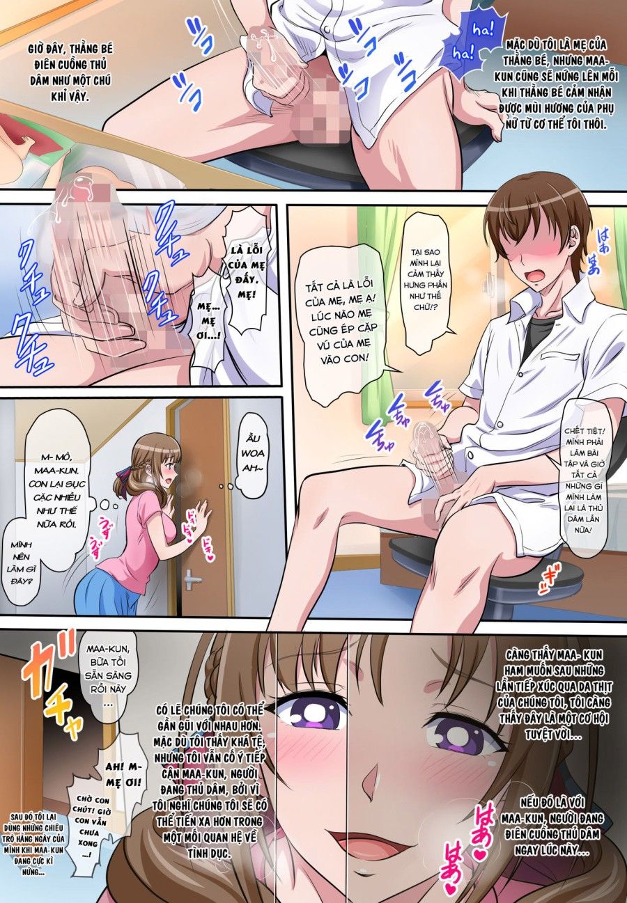 Boshi Soukan ~musuko O Yuuwaku Shite Sex Shichau Bijin De Sukebe Na Okaa-san~ Oneshot page 5 - Giả Dược