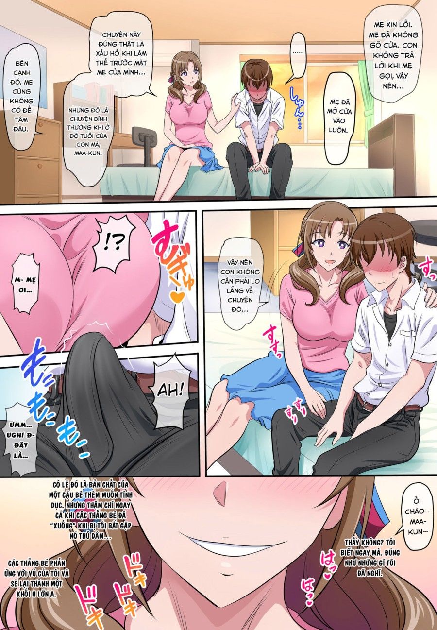 Boshi Soukan ~musuko O Yuuwaku Shite Sex Shichau Bijin De Sukebe Na Okaa-san~ Oneshot page 6 - Giả Dược