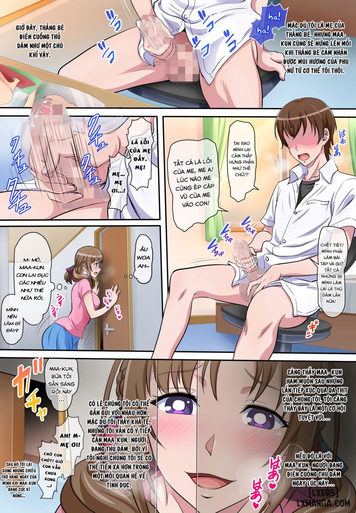 đọc truyện Boshi Soukan ~musuko O Yuuwaku Shite Oneshot ảnh 5 tại Giả Dược