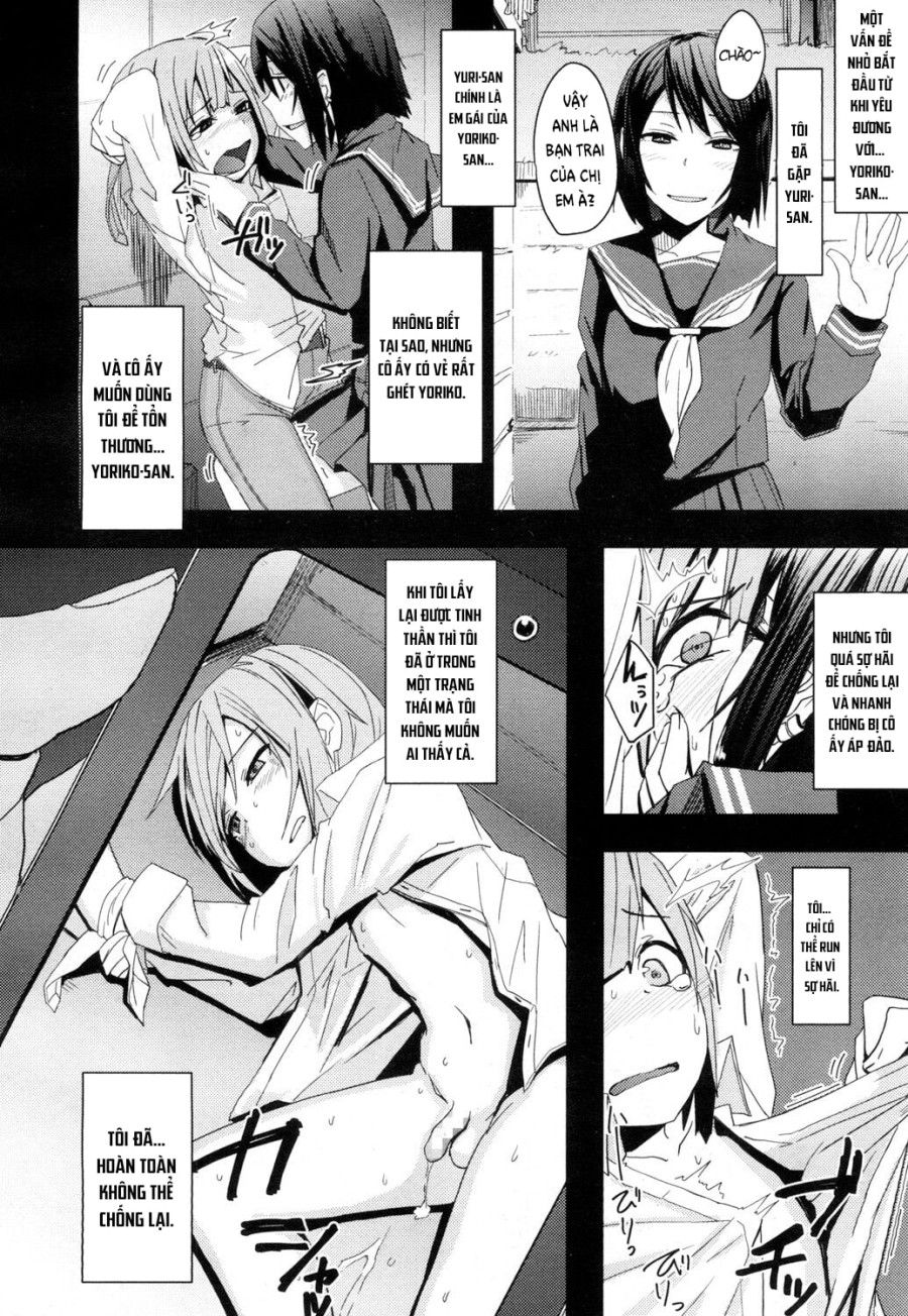 Boy Bị Chị Gái Của Bạn Gái Lớn Hơn Đụ Oneshot page 4 - Giả Dược
