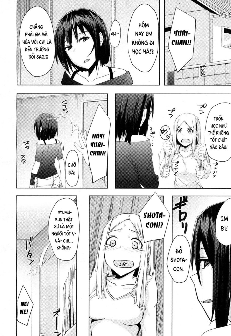 Boy Bị Chị Gái Của Bạn Gái Lớn Hơn Đụ Oneshot page 6 - Giả Dược