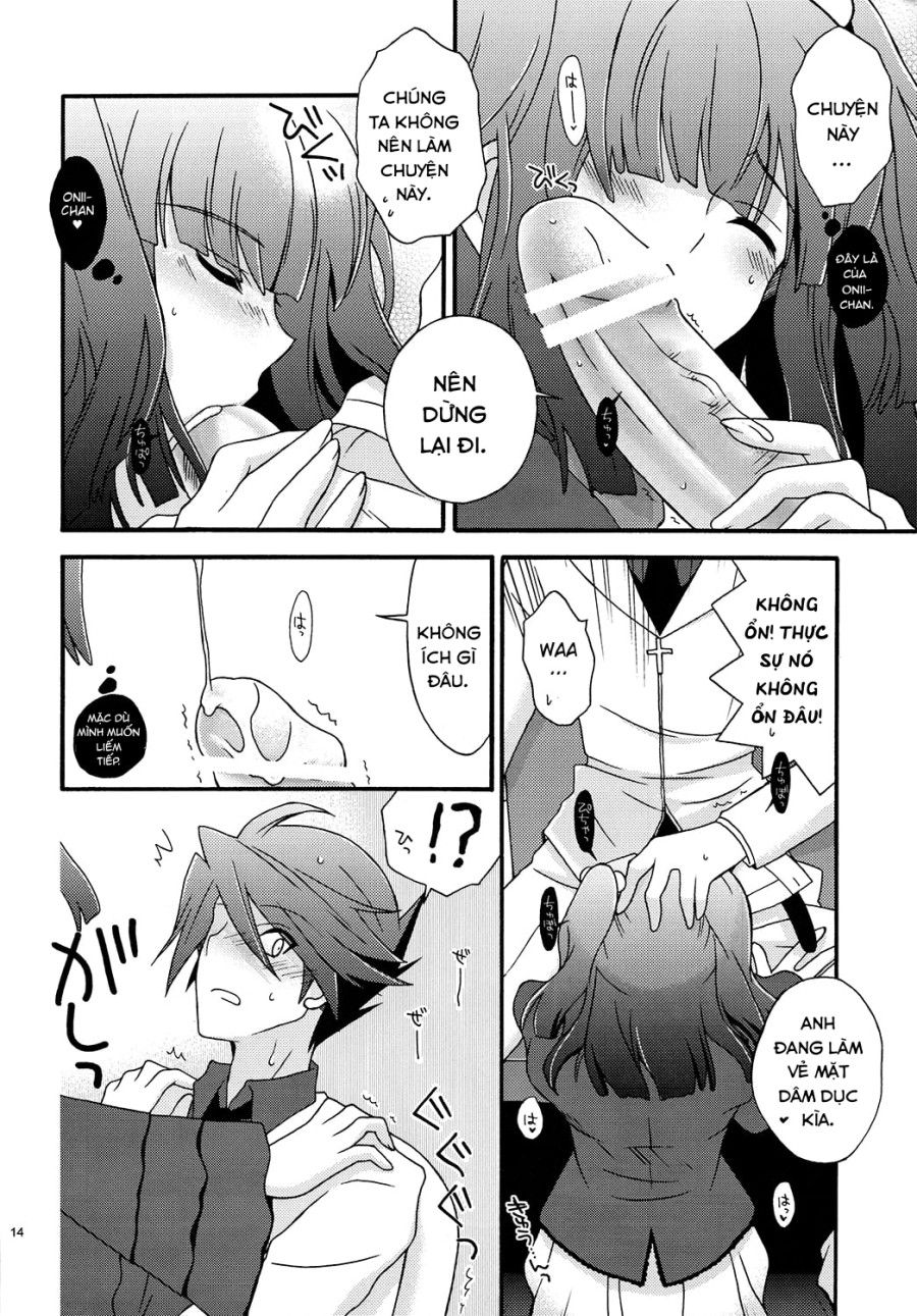Breathless (umineko No Naku Koro Ni) Oneshot page 16 - Giả Dược