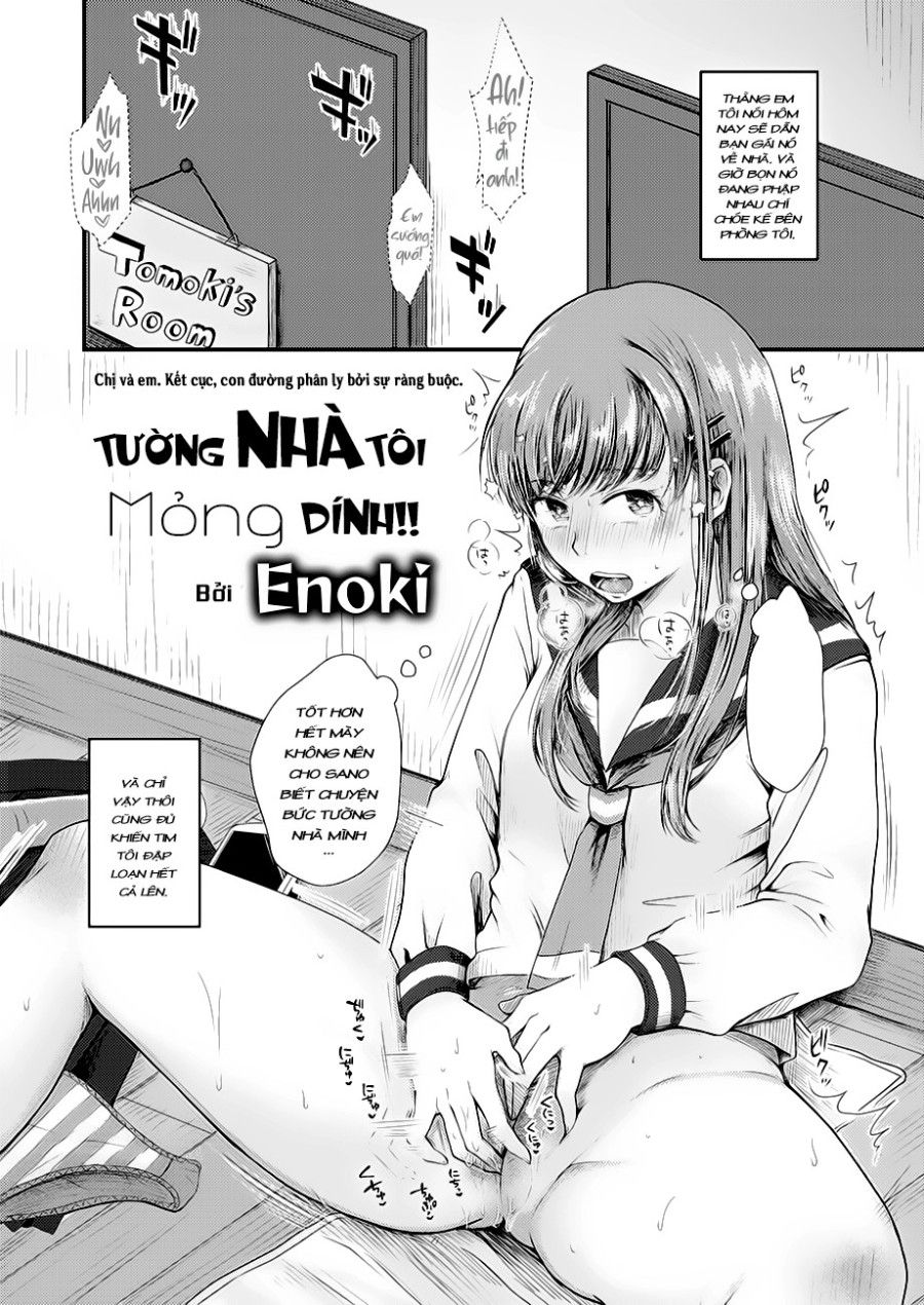 Bức Tường Nhà Tôi Mỏng Dính Oneshot page 2 - Giả Dược