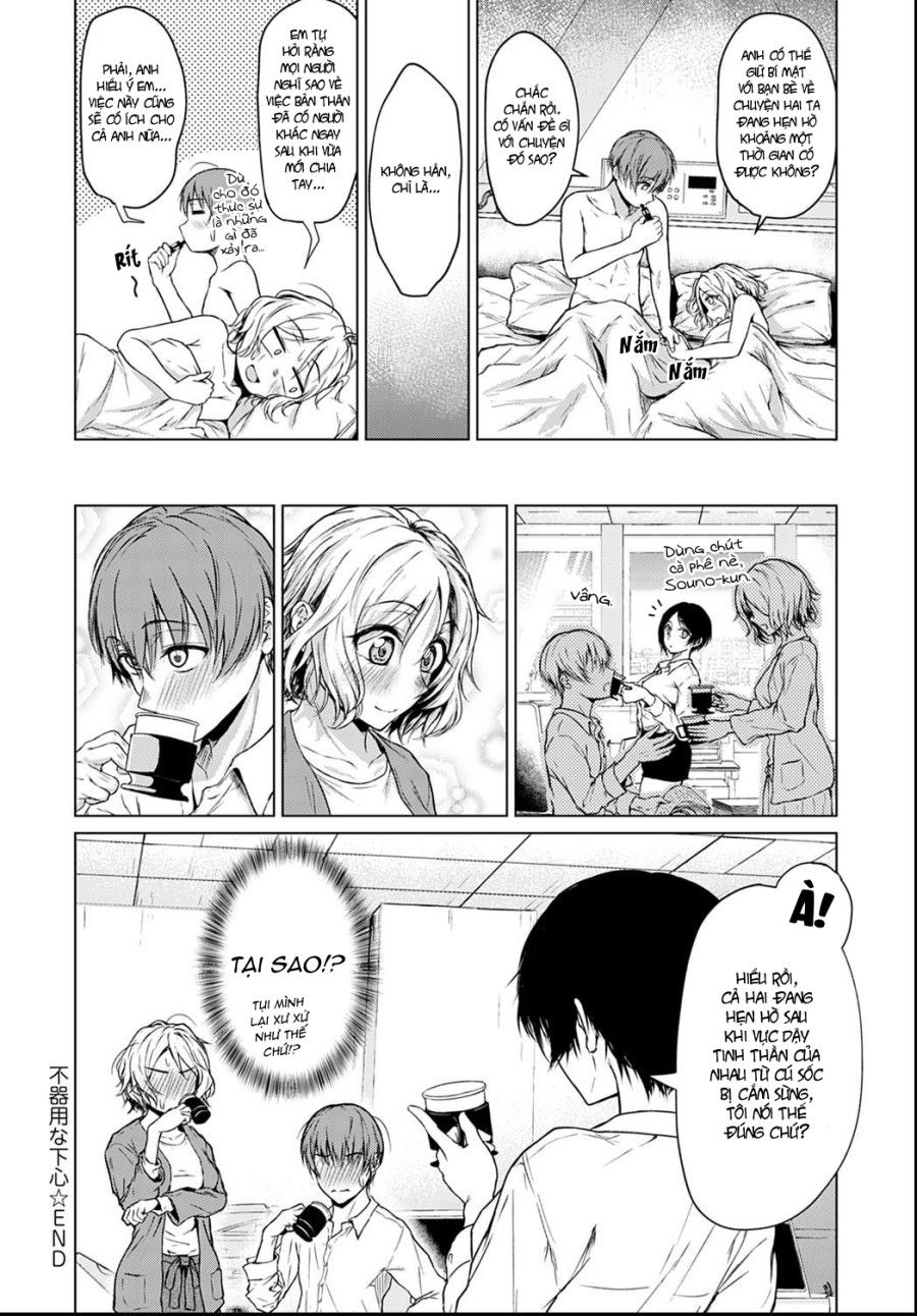 Bukiyou Na Shitagokoro Oneshot page 25 - Giả Dược