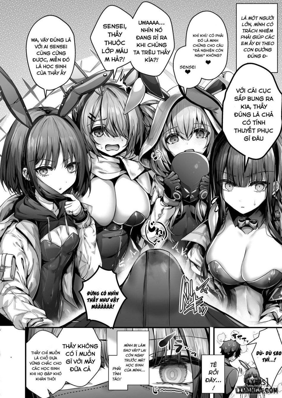 đọc truyện Bunny+ (blue Archive) Chương 1 ảnh 8 tại Thiên Thai Truyện