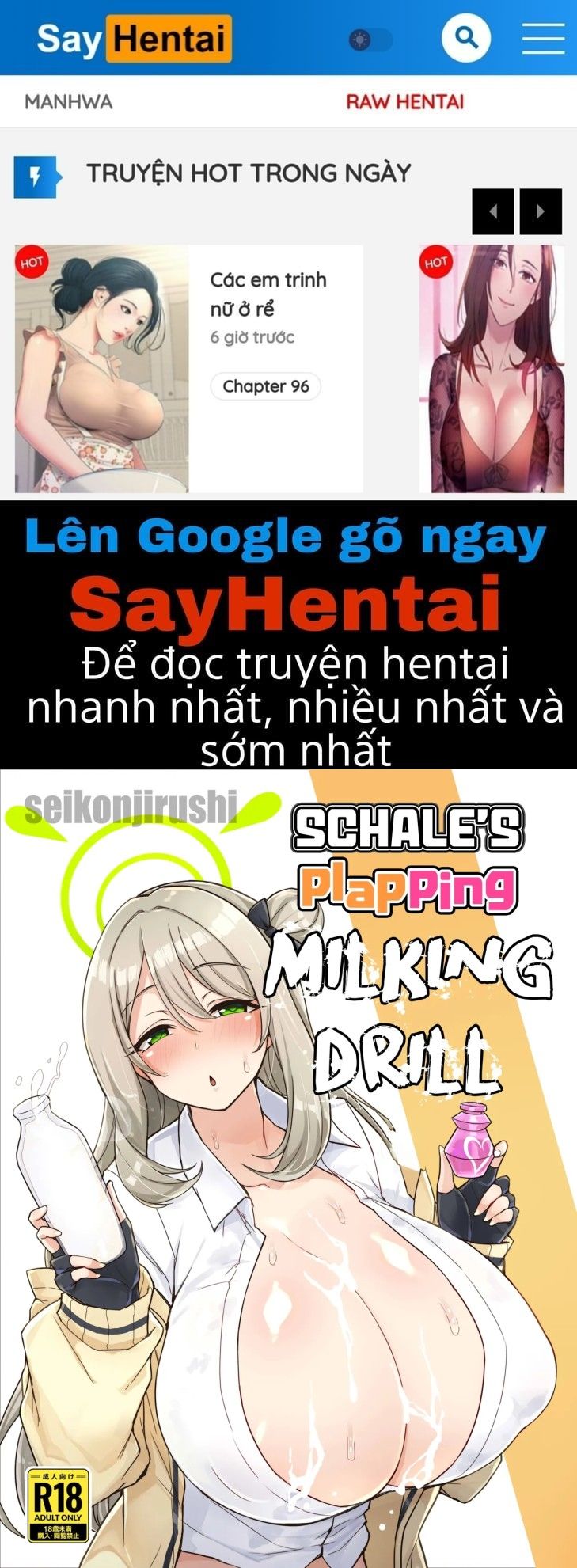 đọc truyện "buổi Huấn Luyện Vắt Sữa Rên Rỉ Của Schale.  " Chương 1 ảnh 1 tại Giả Dược