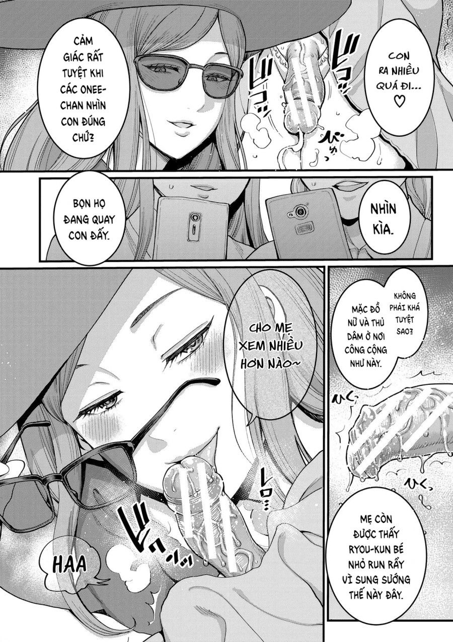 Buổi Làm Tình Ngoài Trời Của Mẹ Con Tôi Oneshot page 12 - Giả Dược