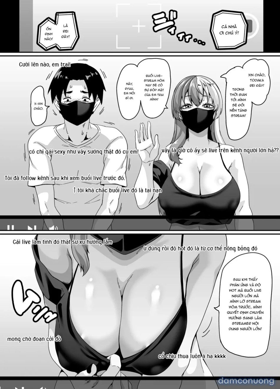 đọc truyện Buổi Livestream Sex Của Chị Gái Chương 1 ảnh 26 tại Thiên Thai Truyện