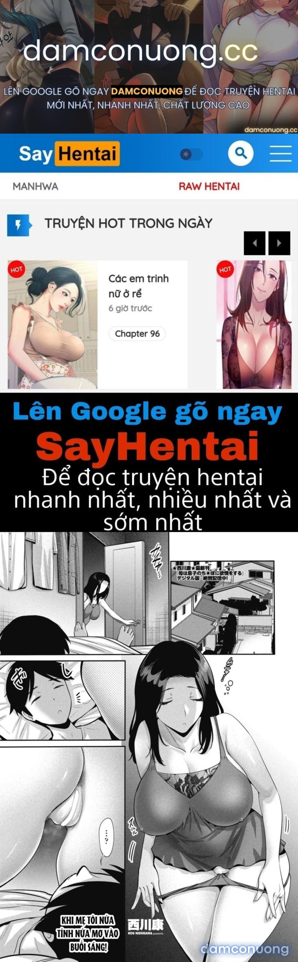 đọc truyện Buổi Sáng Mẹ Ngủ Mơ Chương 1 ảnh 2 tại Thiên Thai Truyện