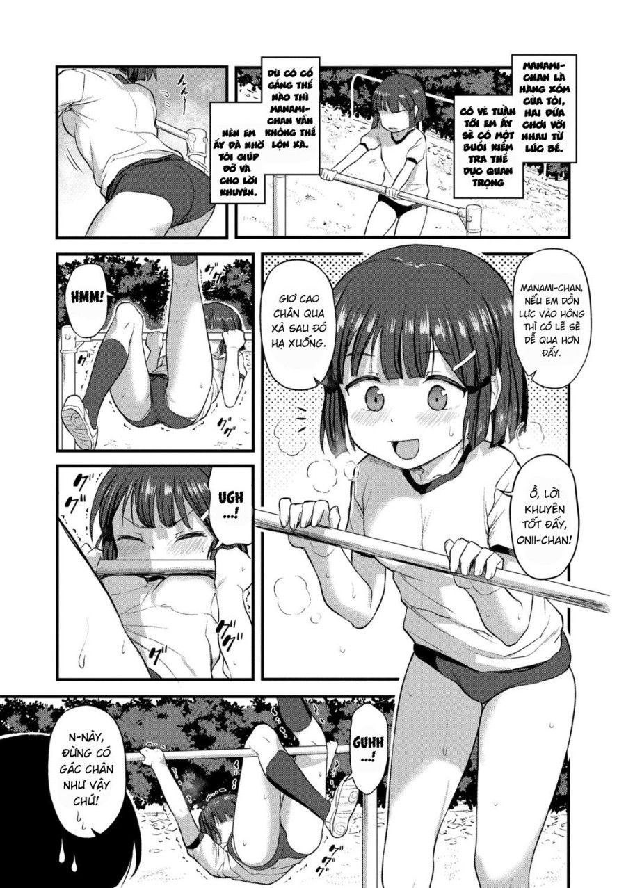 Buổi Tập Xà Của Manami-chan. Oneshot page 4 - Giả Dược