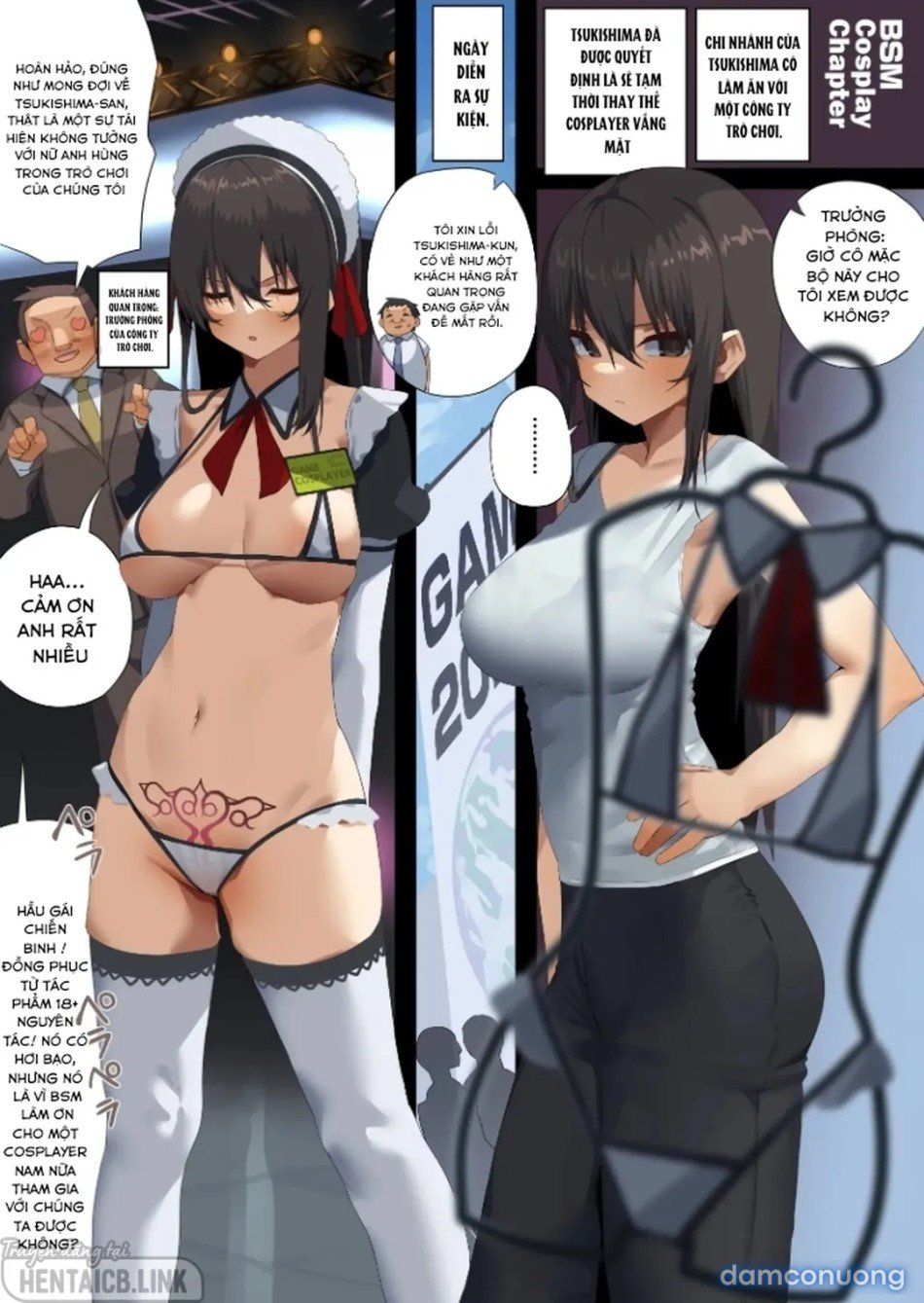 đọc truyện Business Sex Manner Air Conditioner Hen Escalator Hen Dannsou Shukann Anal Special Tsukishima Hen Chương 2 ảnh 33 tại Thiên Thai Truyện