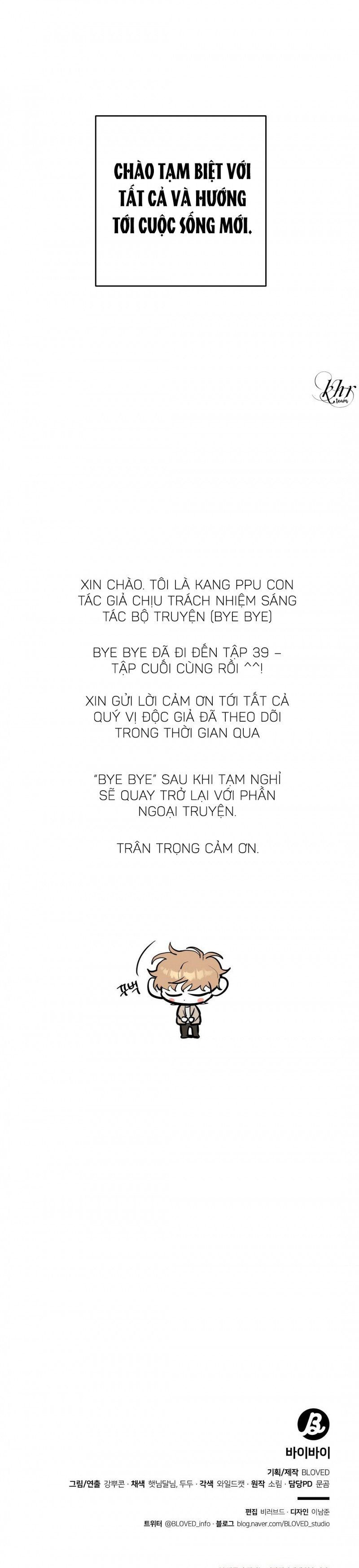 đọc truyện Bye Bye Chương 39.5 ảnh 15 tại Thiên Thai Truyện