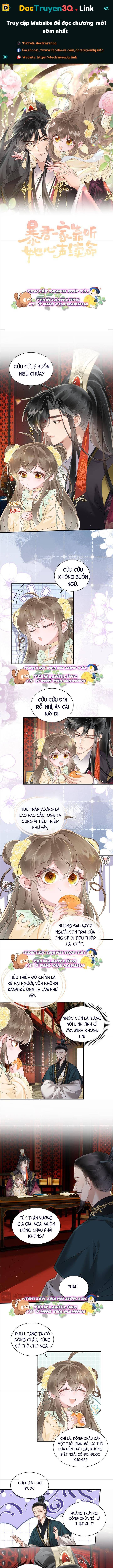 Cả Nhà Bạo Quân Đều Dựa Vào Việc Đọc Tiếng Lòng Của Cô Ấy Để Giữ Mạng Chương 18 page 1 - Giả Dược