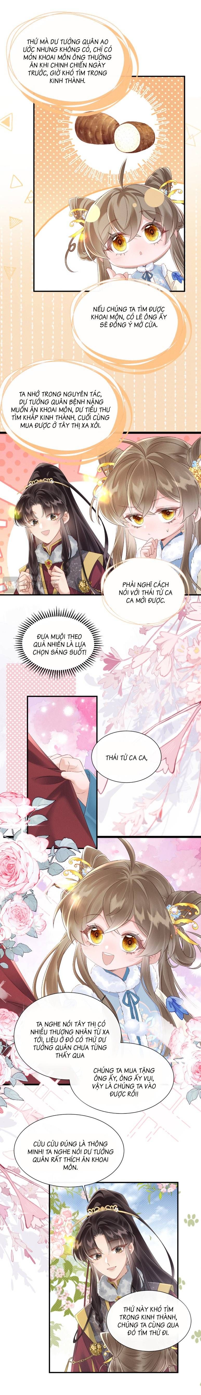 Cả Nhà Bạo Quân Đều Dựa Vào Việc Đọc Tiếng Lòng Của Cô Ấy Để Giữ Mạng Chương 28 page 6 - Giả Dược