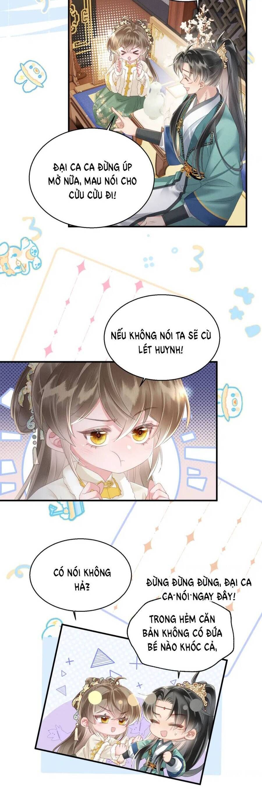 Cả Nhà Bạo Quân Đều Dựa Vào Việc Đọc Tiếng Lòng Của Cô Ấy Để Giữ Mạng Chương 34 page 7 - Giả Dược