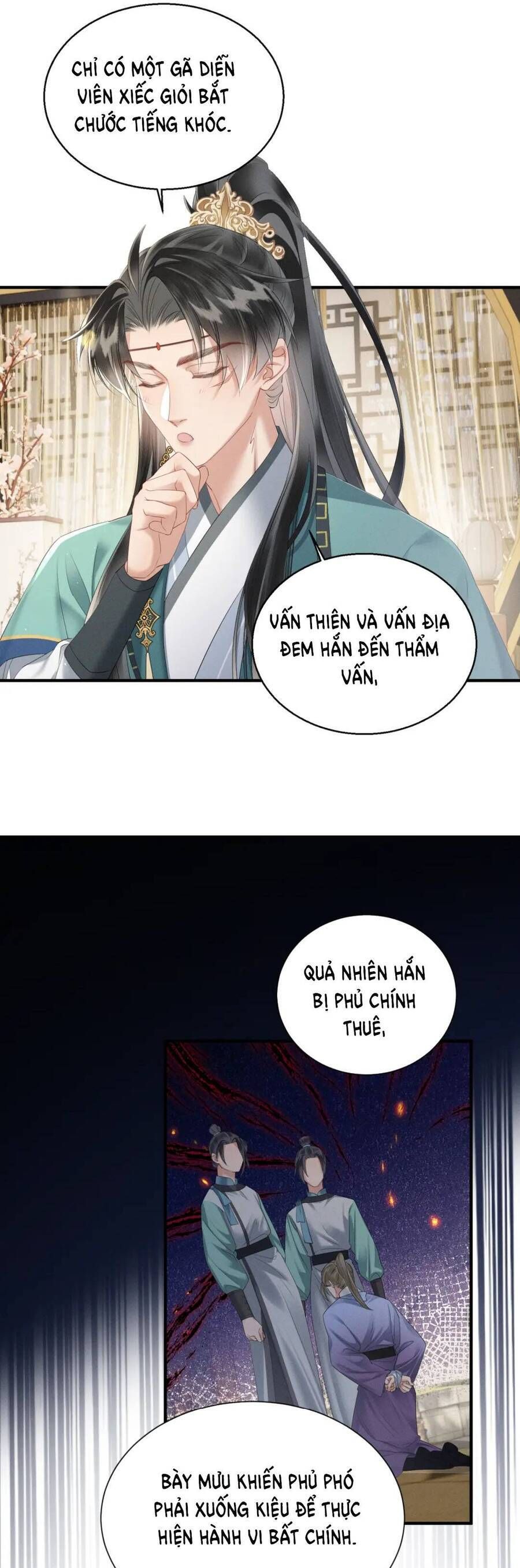 Cả Nhà Bạo Quân Đều Dựa Vào Việc Đọc Tiếng Lòng Của Cô Ấy Để Giữ Mạng Chương 34 page 8 - Giả Dược