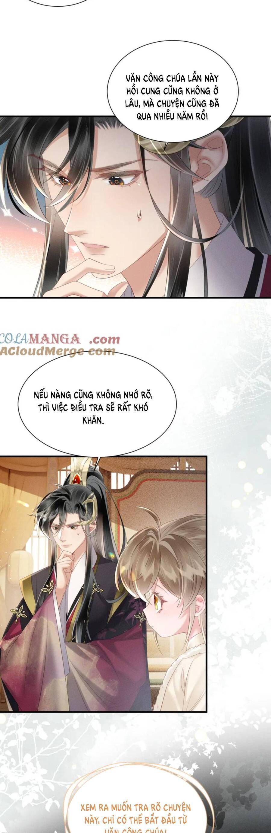 Cả Nhà Bạo Quân Đều Dựa Vào Việc Đọc Tiếng Lòng Của Cô Ấy Để Giữ Mạng Chương 35 page 6 - Giả Dược