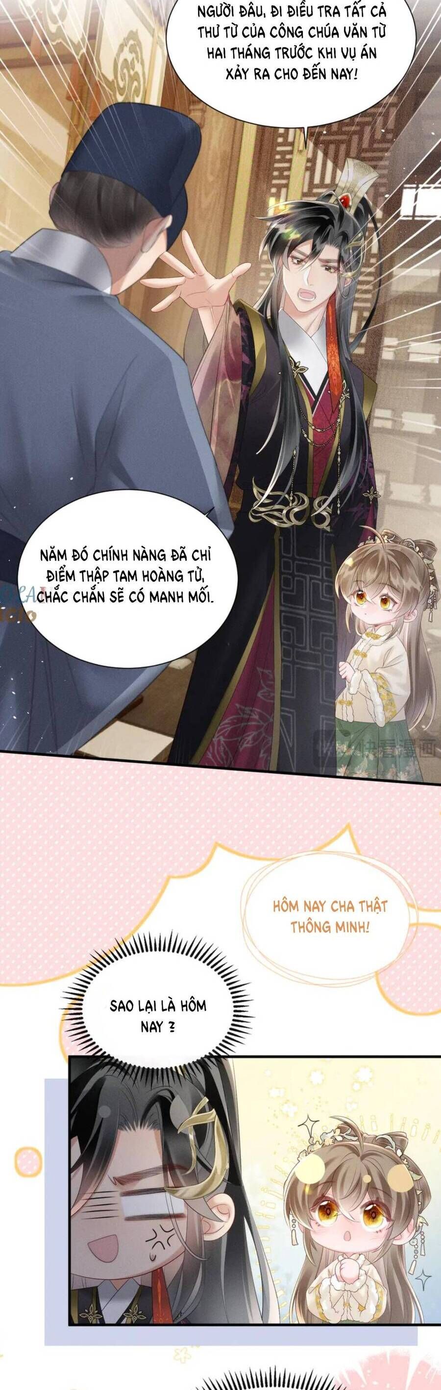 Cả Nhà Bạo Quân Đều Dựa Vào Việc Đọc Tiếng Lòng Của Cô Ấy Để Giữ Mạng Chương 35 page 9 - Giả Dược