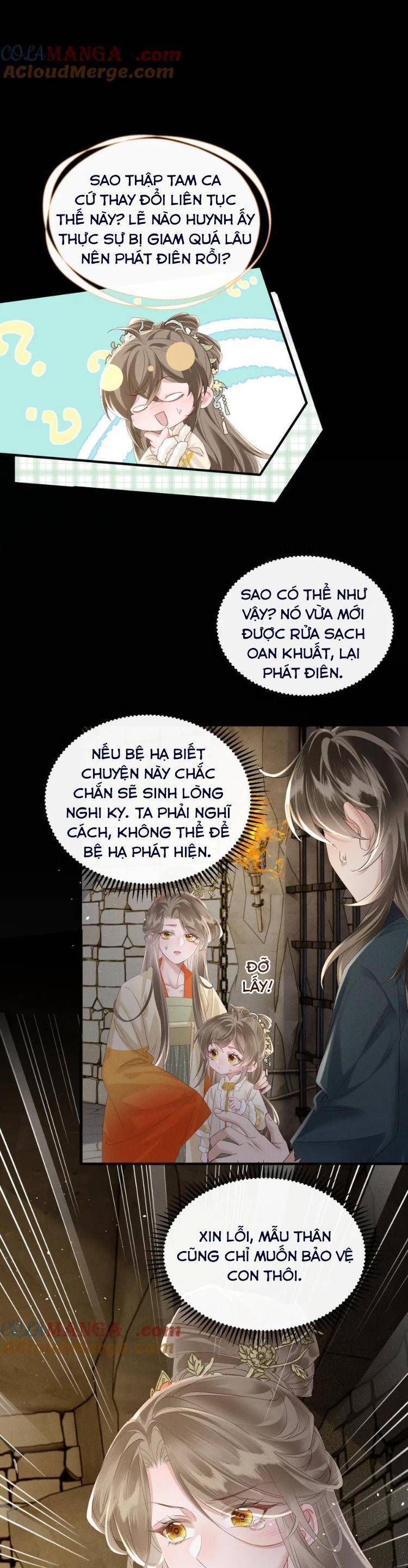 Cả Nhà Bạo Quân Đều Dựa Vào Việc Đọc Tiếng Lòng Của Cô Ấy Để Giữ Mạng Chương 38 page 11 - Giả Dược