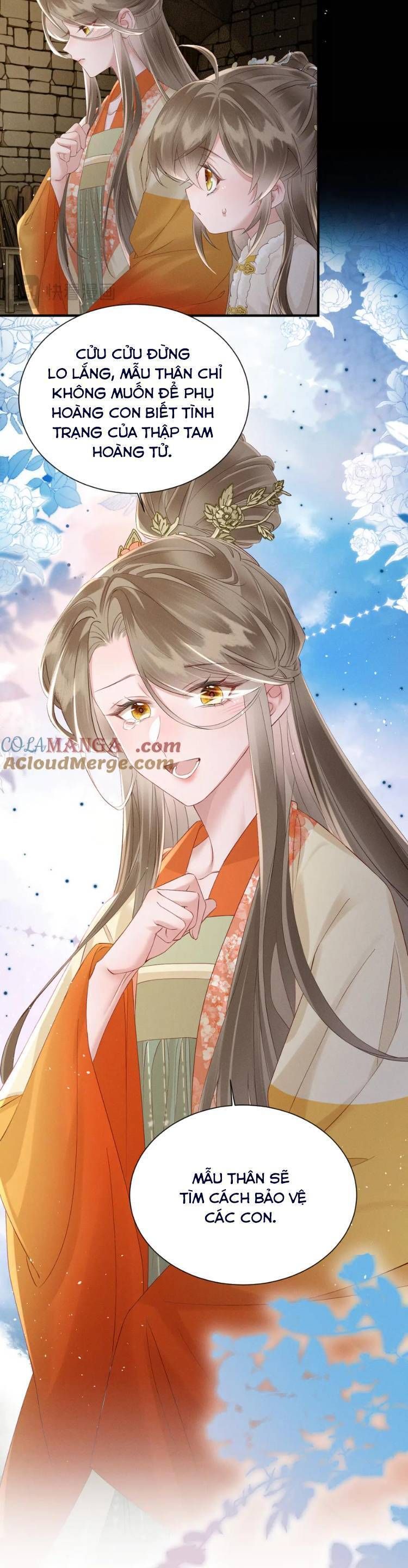 Cả Nhà Bạo Quân Đều Dựa Vào Việc Đọc Tiếng Lòng Của Cô Ấy Để Giữ Mạng Chương 38 page 13 - Giả Dược