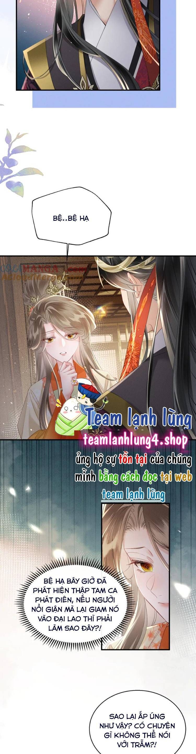 Cả Nhà Bạo Quân Đều Dựa Vào Việc Đọc Tiếng Lòng Của Cô Ấy Để Giữ Mạng Chương 38 page 18 - Giả Dược