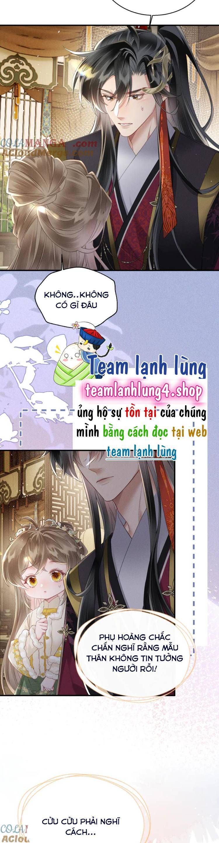 Cả Nhà Bạo Quân Đều Dựa Vào Việc Đọc Tiếng Lòng Của Cô Ấy Để Giữ Mạng Chương 38 page 19 - Giả Dược