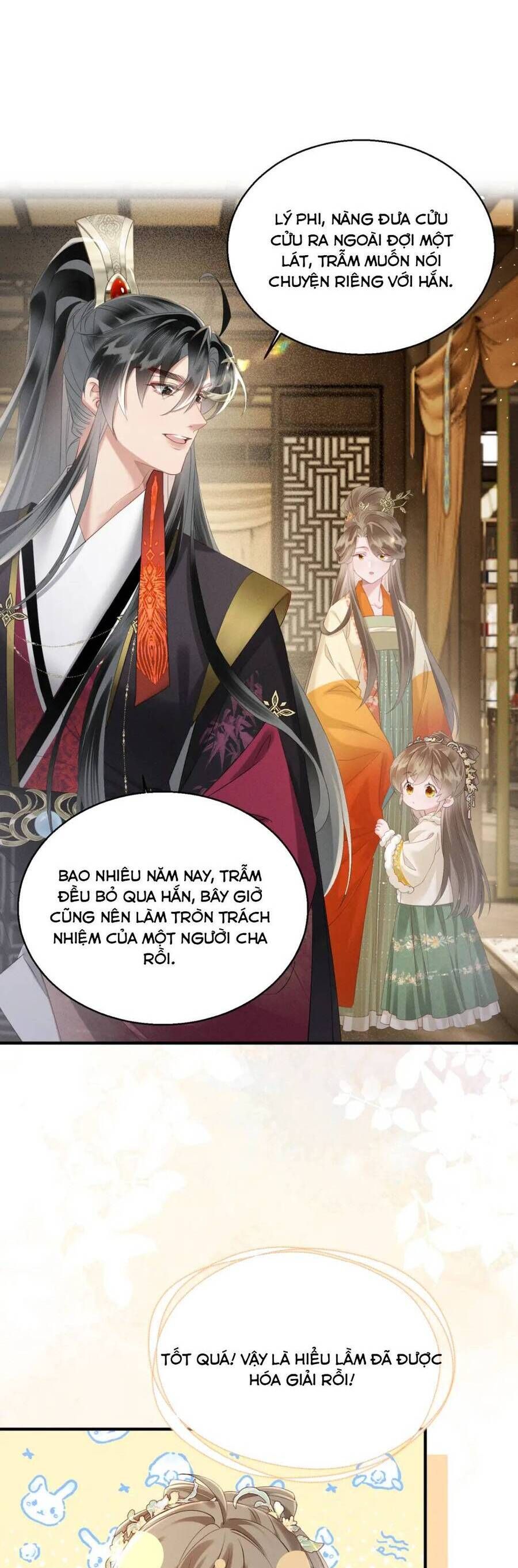 Cả Nhà Bạo Quân Đều Dựa Vào Việc Đọc Tiếng Lòng Của Cô Ấy Để Giữ Mạng Chương 39 page 14 - Giả Dược