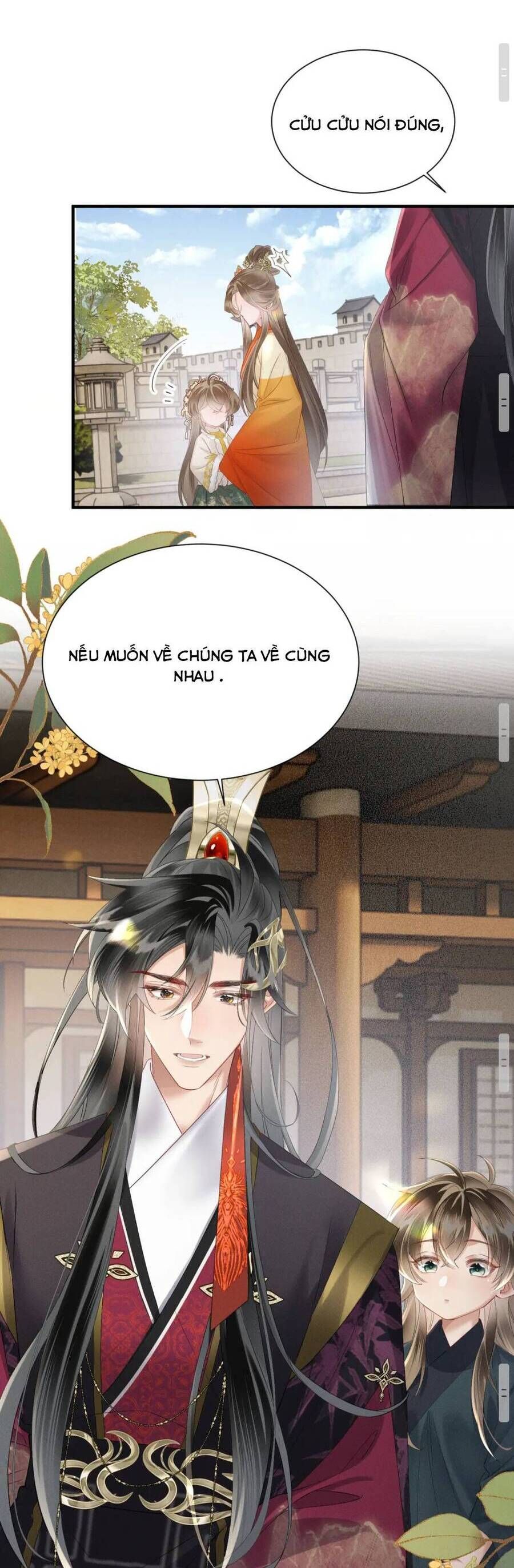 Cả Nhà Bạo Quân Đều Dựa Vào Việc Đọc Tiếng Lòng Của Cô Ấy Để Giữ Mạng Chương 39 page 20 - Giả Dược