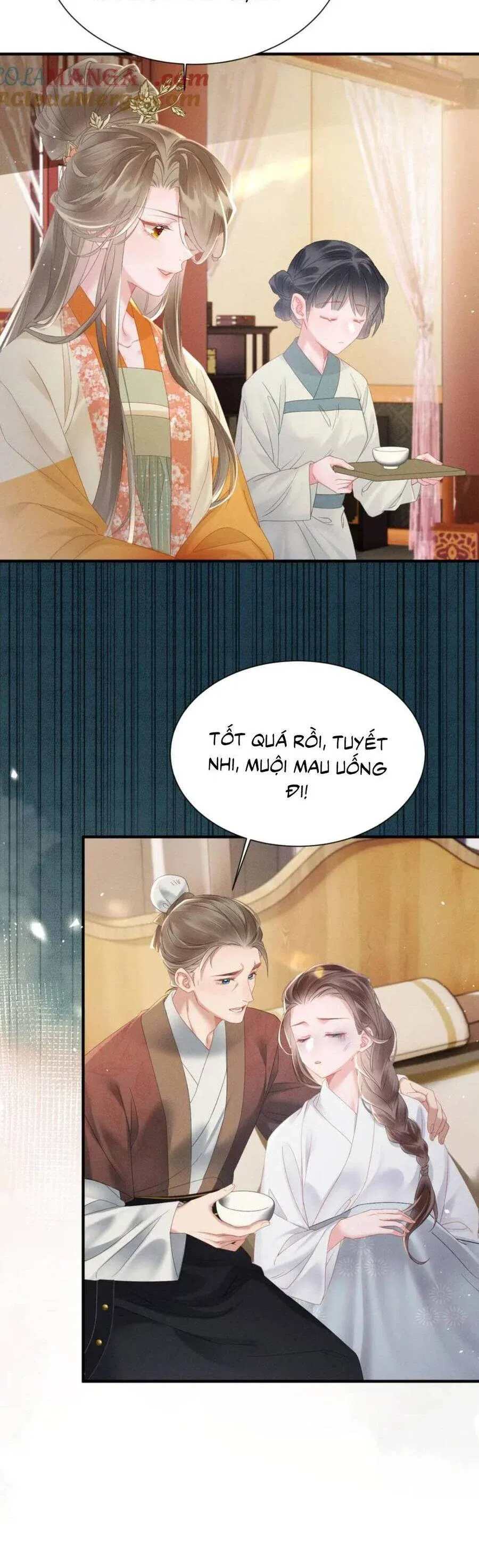 Cả Nhà Bạo Quân Đều Dựa Vào Việc Đọc Tiếng Lòng Của Cô Ấy Để Giữ Mạng Chương 43 page 13 - Giả Dược