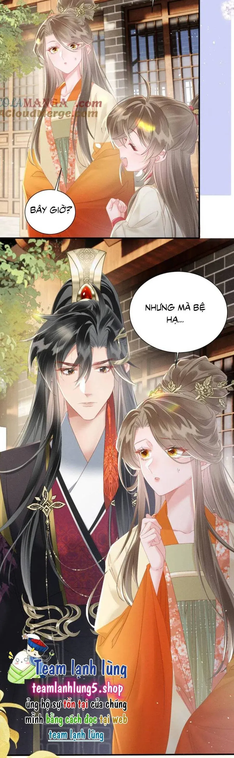 Cả Nhà Bạo Quân Đều Dựa Vào Việc Đọc Tiếng Lòng Của Cô Ấy Để Giữ Mạng Chương 43 page 9 - Giả Dược