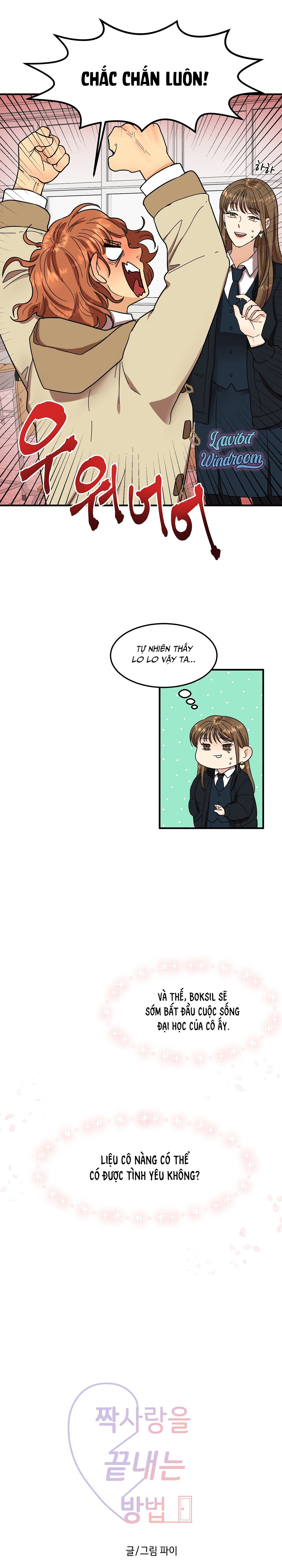 đọc truyện Cách Để Kết Thúc Một Mối Tình Đơn Phương Chương 1 ảnh 5 tại Thiên Thai Truyện