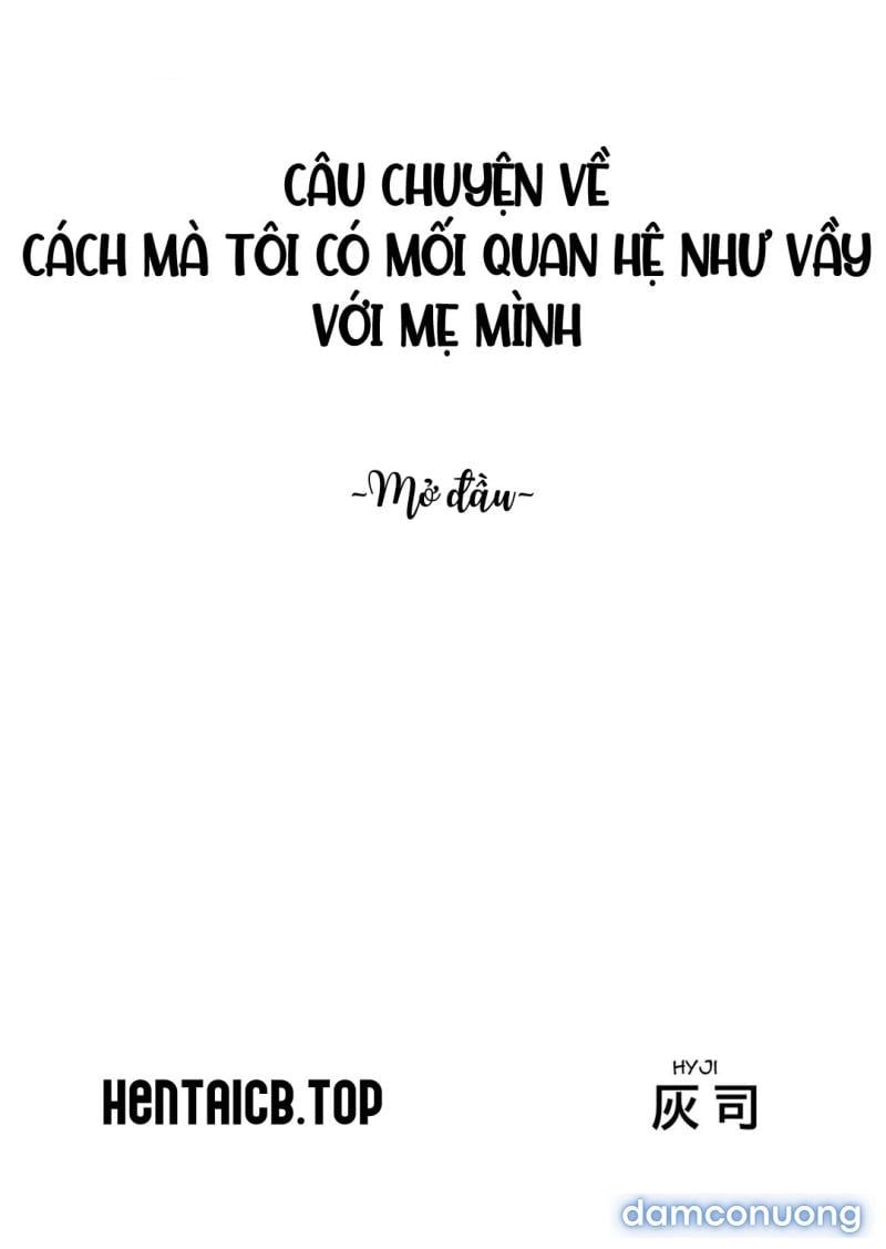 đọc truyện Cách Mà Tôi Có Mối Quan Hệ Này Với Mẹ Mình Chương 0 ảnh 3 tại Thiên Thai Truyện