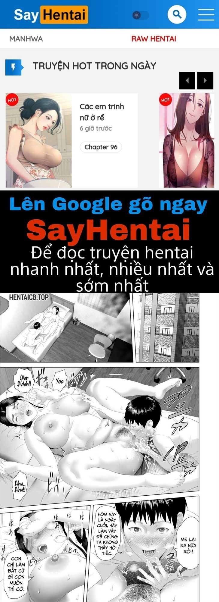 đọc truyện Cách Mà Tôi Có Mối Quan Hệ Như Vầy Với Mẹ Mình Chương 2.5 ảnh 1 tại Thiên Thai Truyện