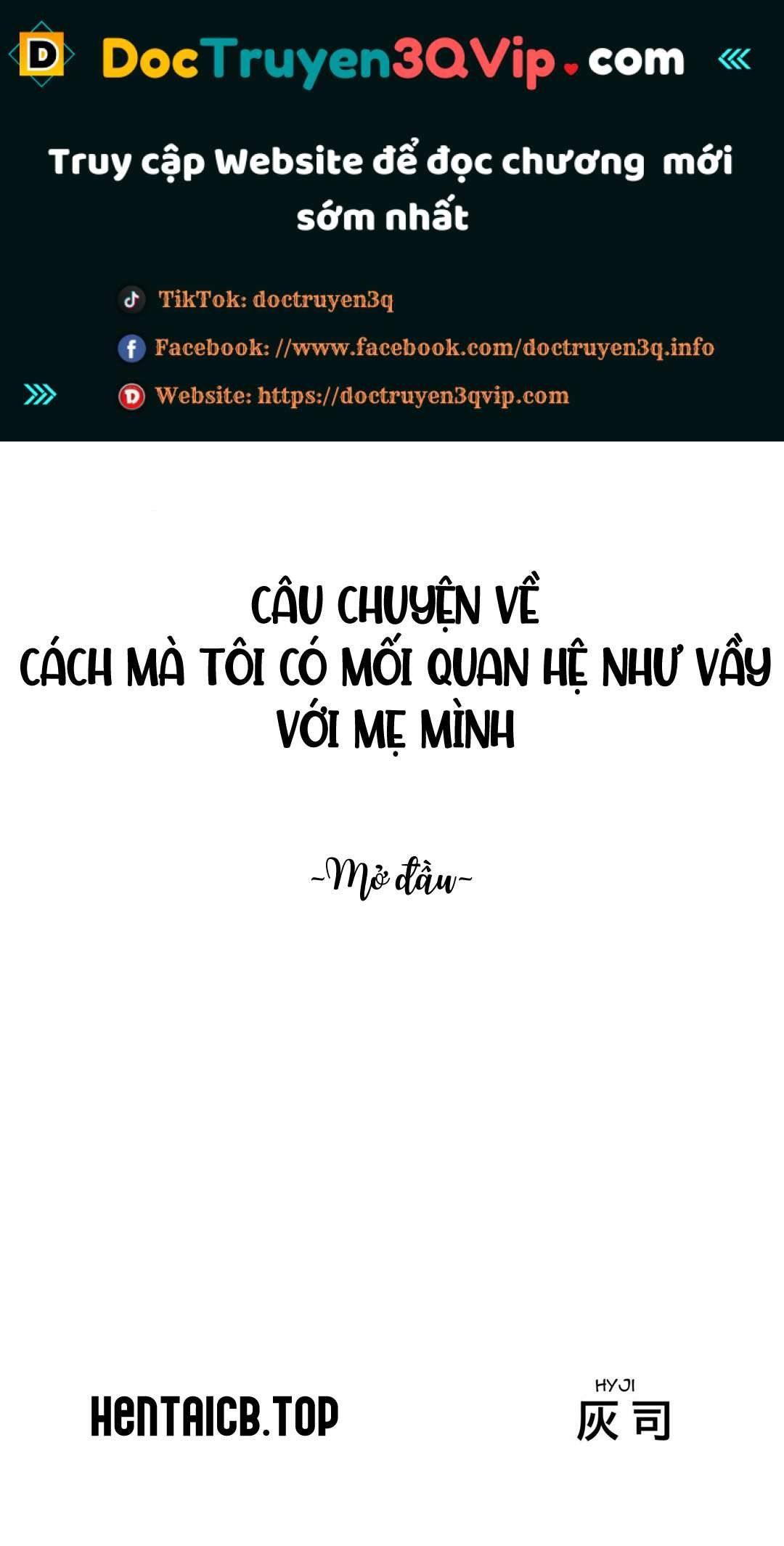 Cách Mà Tôi Có Mối Quan Hệ Như Vầy Với Mẹ Mình Chương 8 page 1 - Giả Dược
