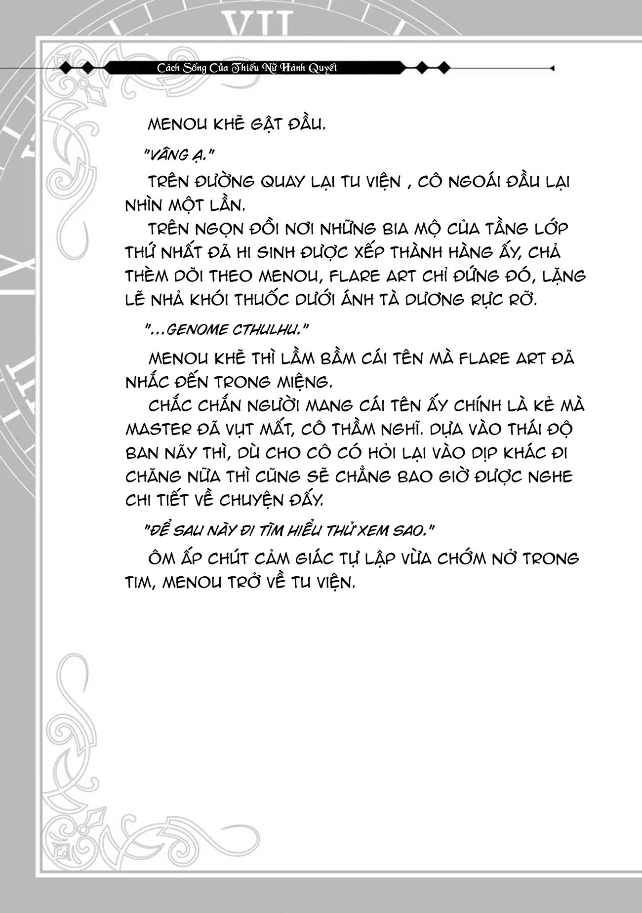 đọc truyện Cách Sống Của Thiếu Nữ Hành Quyết Chương 38.6 ảnh 9 tại Thiên Thai Truyện