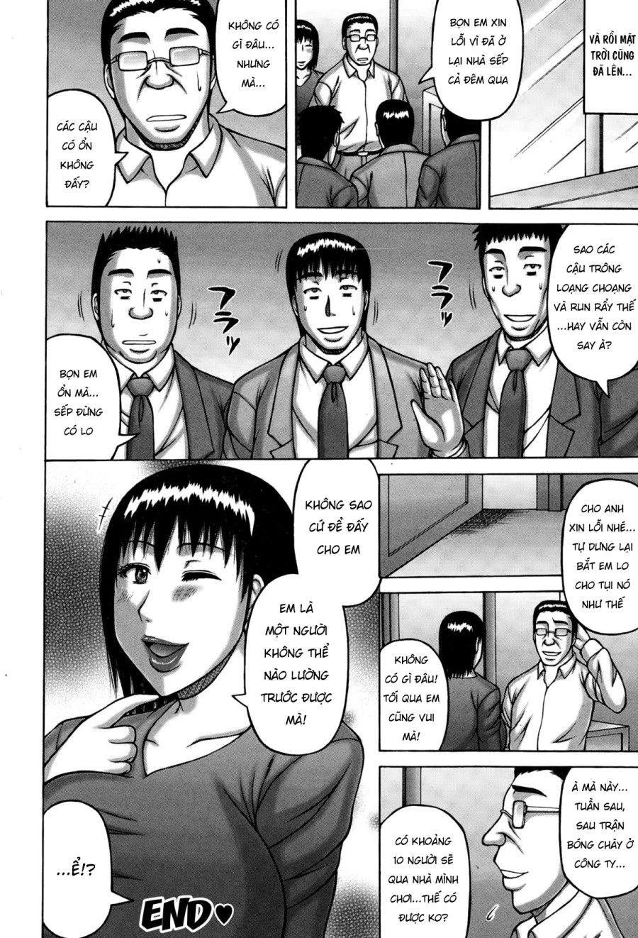Cách Tiếp Khách Bằng Tình Dục Của Vợ Tôi Oneshot page 22 - Giả Dược