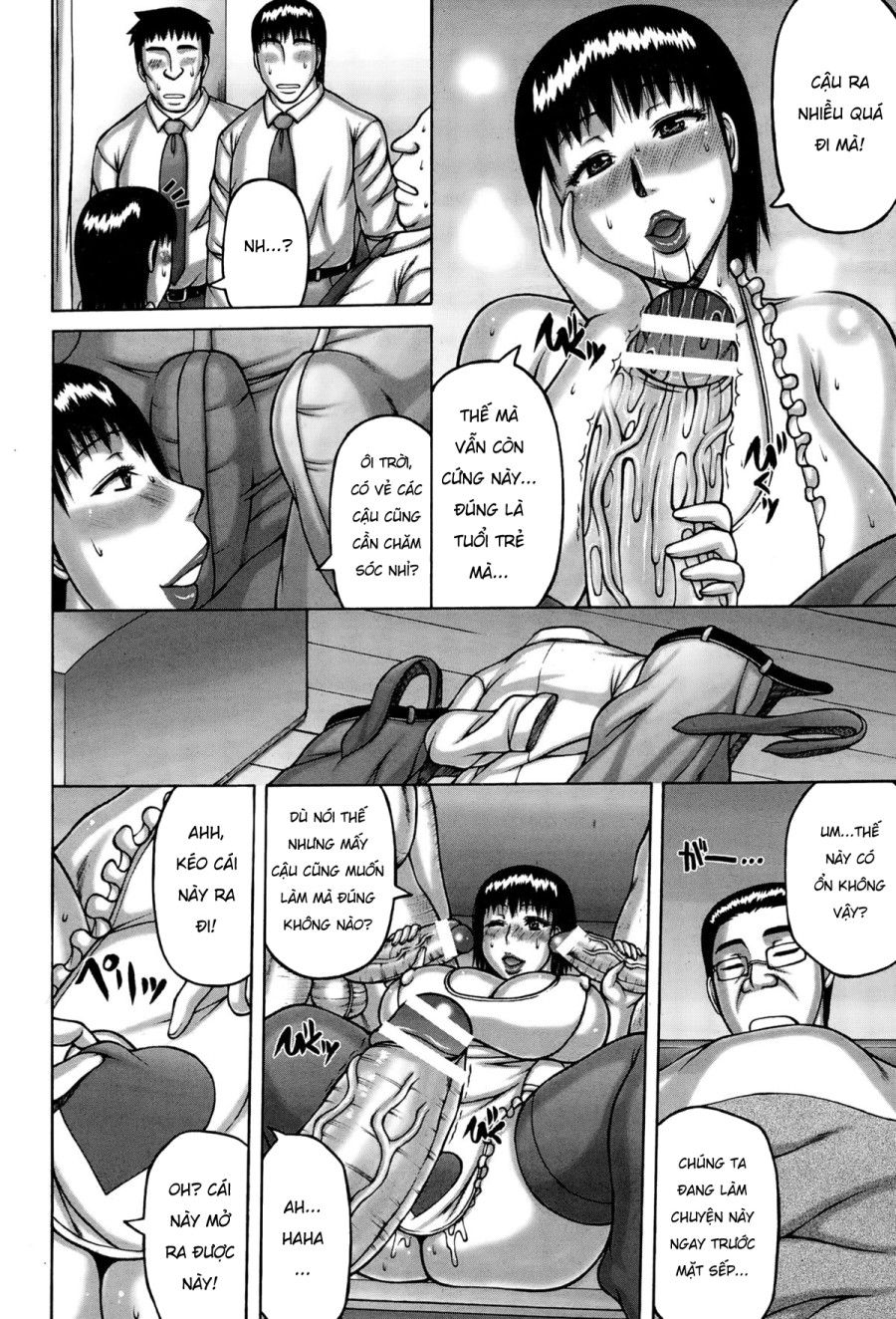 Cách Tiếp Khách Bằng Tình Dục Của Vợ Tôi Oneshot page 10 - Giả Dược