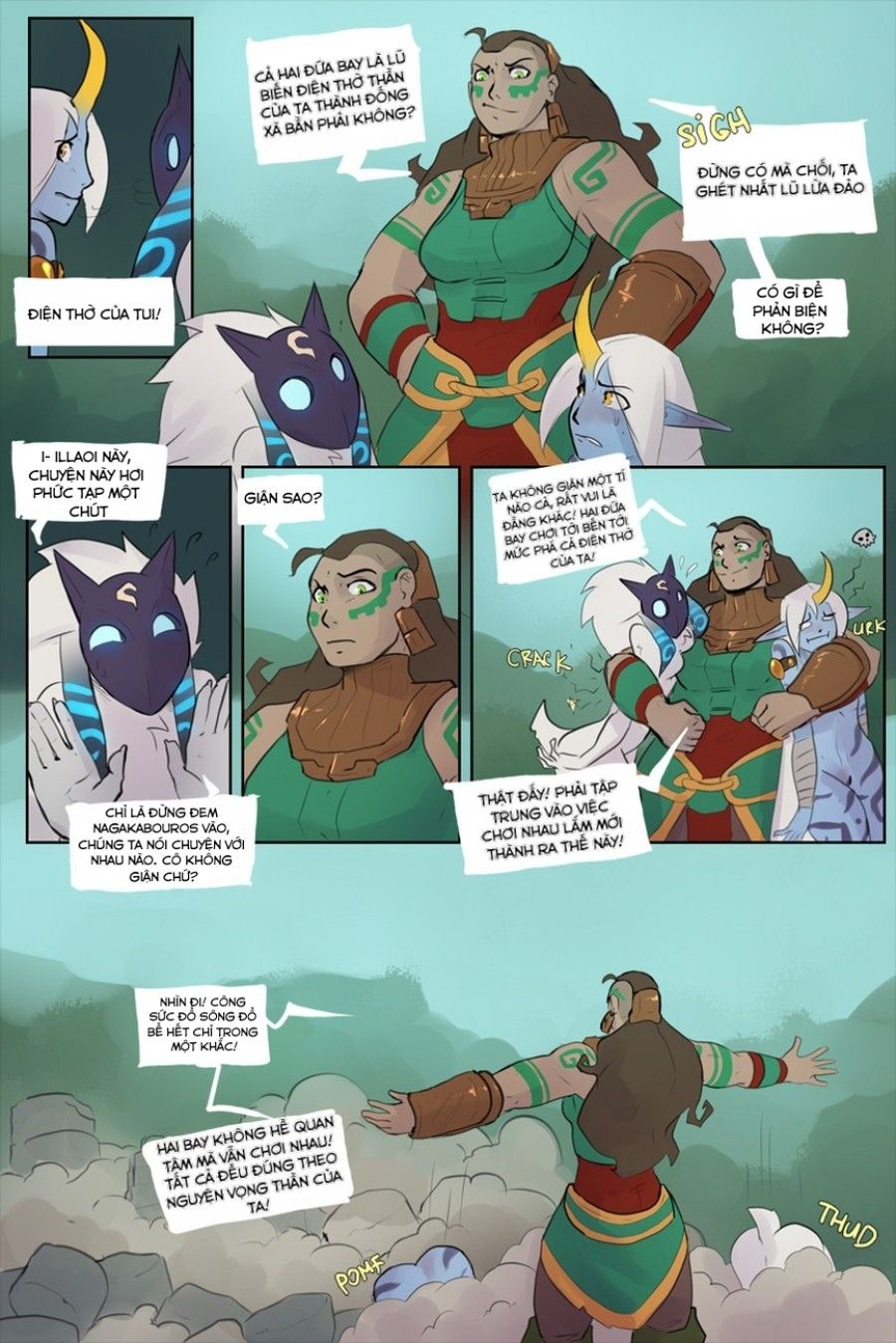 Cái Chết - Sự Sống - Nỗi Đau Oneshot page 11 - Giả Dược