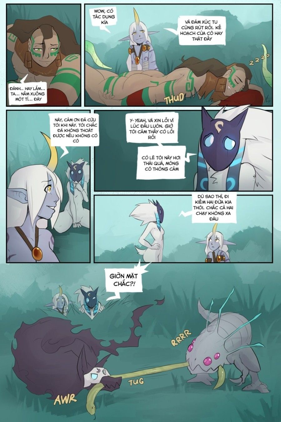Cái Chết - Sự Sống - Nỗi Đau Oneshot page 27 - Giả Dược