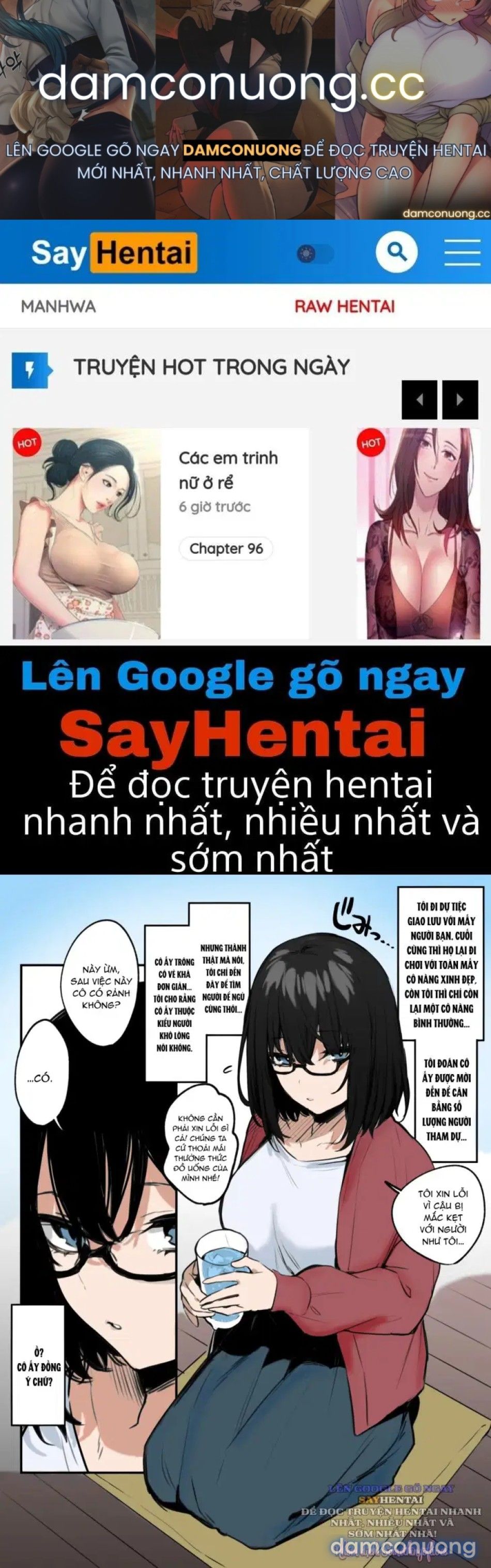 đọc truyện Cái Kết Khi Tán Tỉnh Cô Nàng Mờ Nhạt Vì Tưởng Dễ Ăn Chương 1 ảnh 2 tại Thiên Thai Truyện
