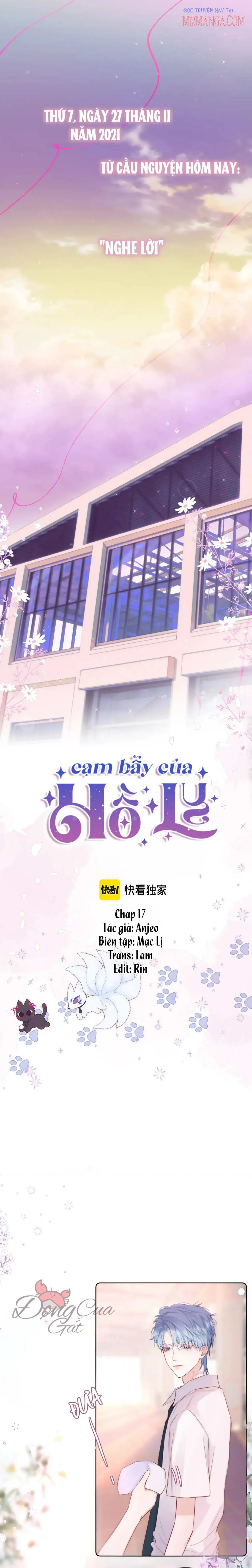 đọc truyện Cạm Bẫy Của Hồ Ly Chương 17 ảnh 2 tại Giả Dược