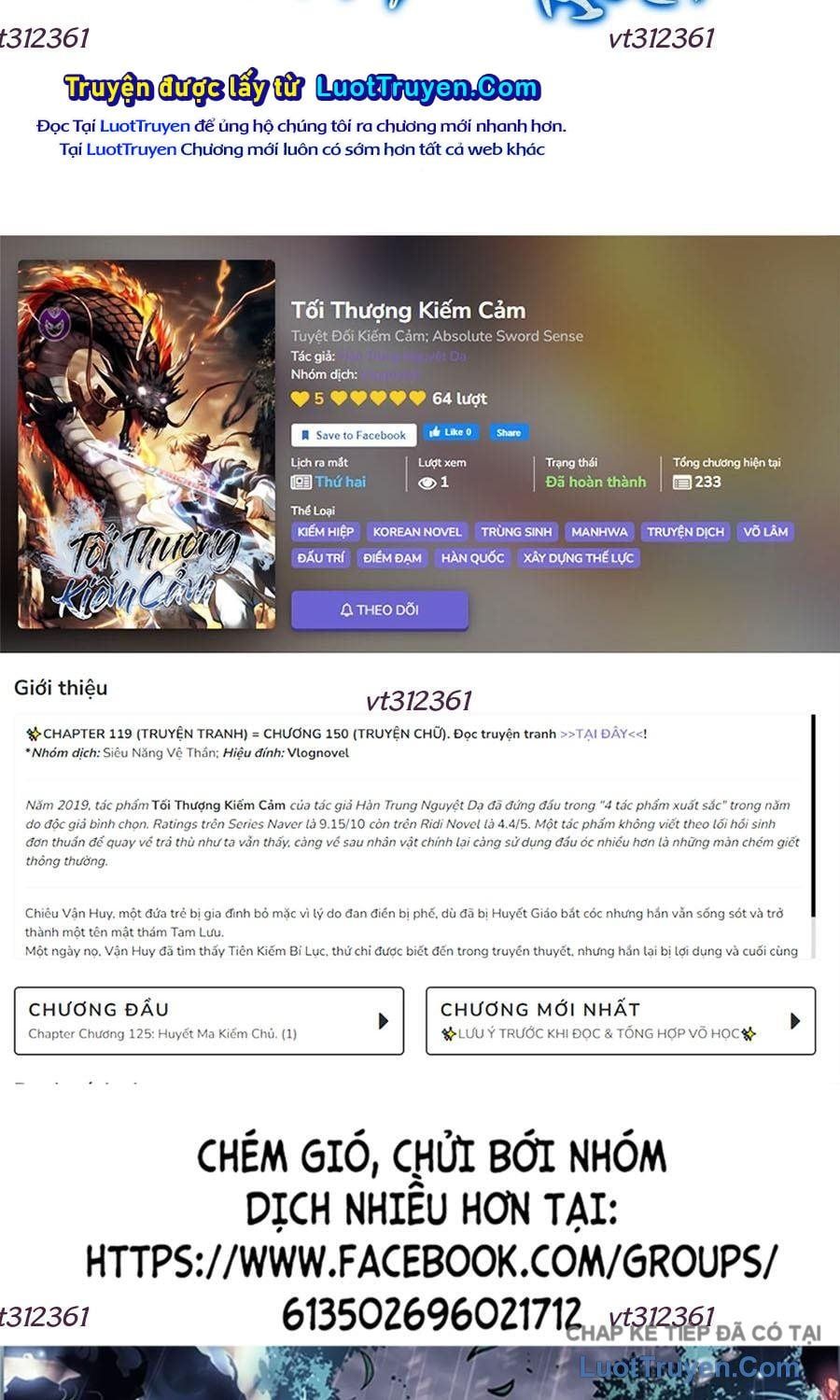 đọc truyện Cảm Kiếm Tuyệt Đối Chương 162 ảnh 125 tại Thiên Thai Truyện