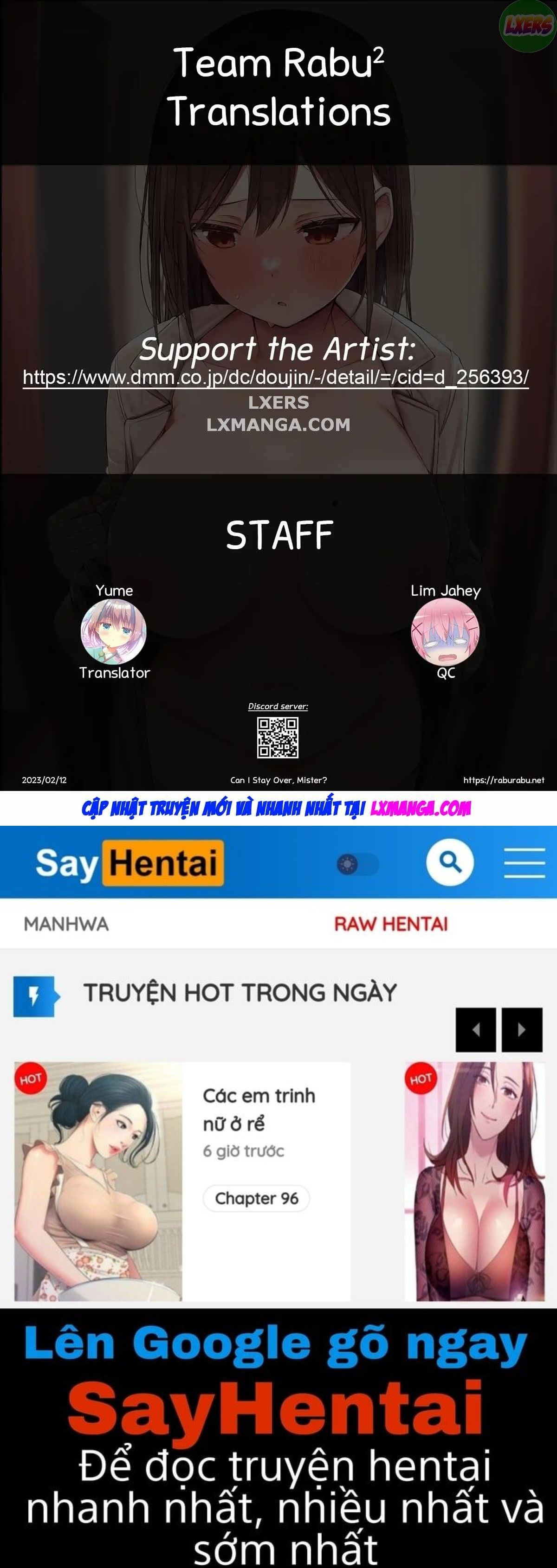đọc truyện Can I Stay Over, Mister? Oneshot ảnh 61 tại Giả Dược