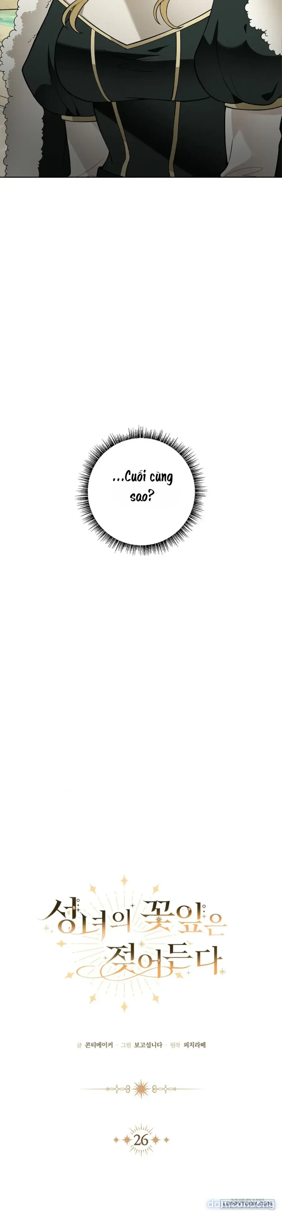 đọc truyện Cánh Hoa Ướt Đẫm Của Thánh Nữ Chương 26 ảnh 15 tại Thiên Thai Truyện