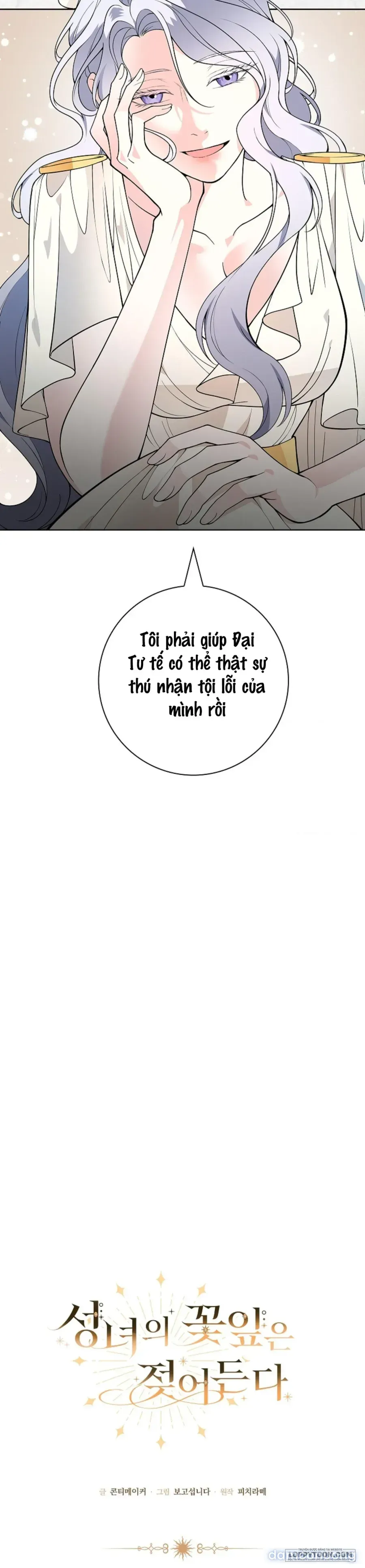 đọc truyện Cánh Hoa Ướt Đẫm Của Thánh Nữ Chương 39 ảnh 12 tại Thiên Thai Truyện