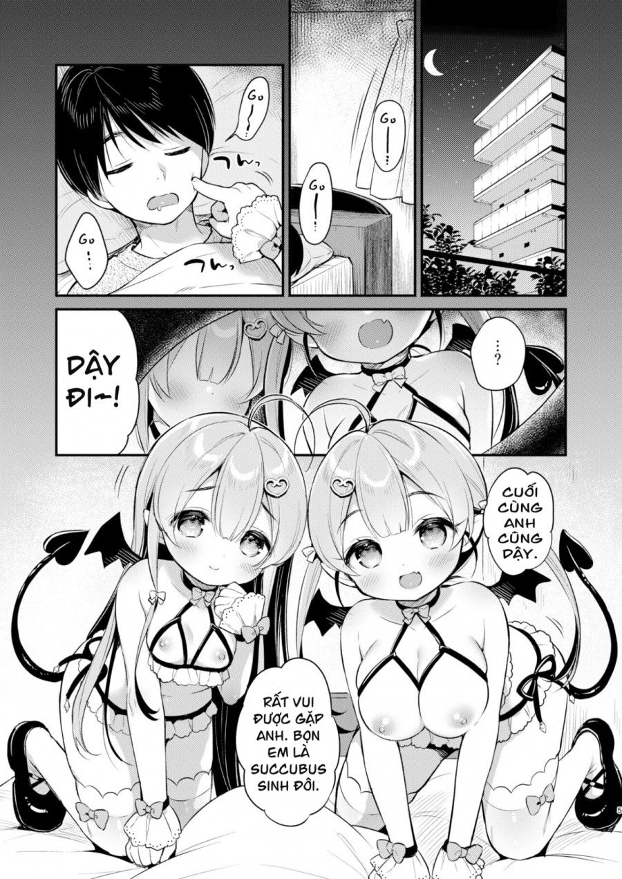 đọc truyện Cặp Song Sinh Tấn Công Succubus-chan Chương 1 ảnh 4 tại Thiên Thai Truyện
