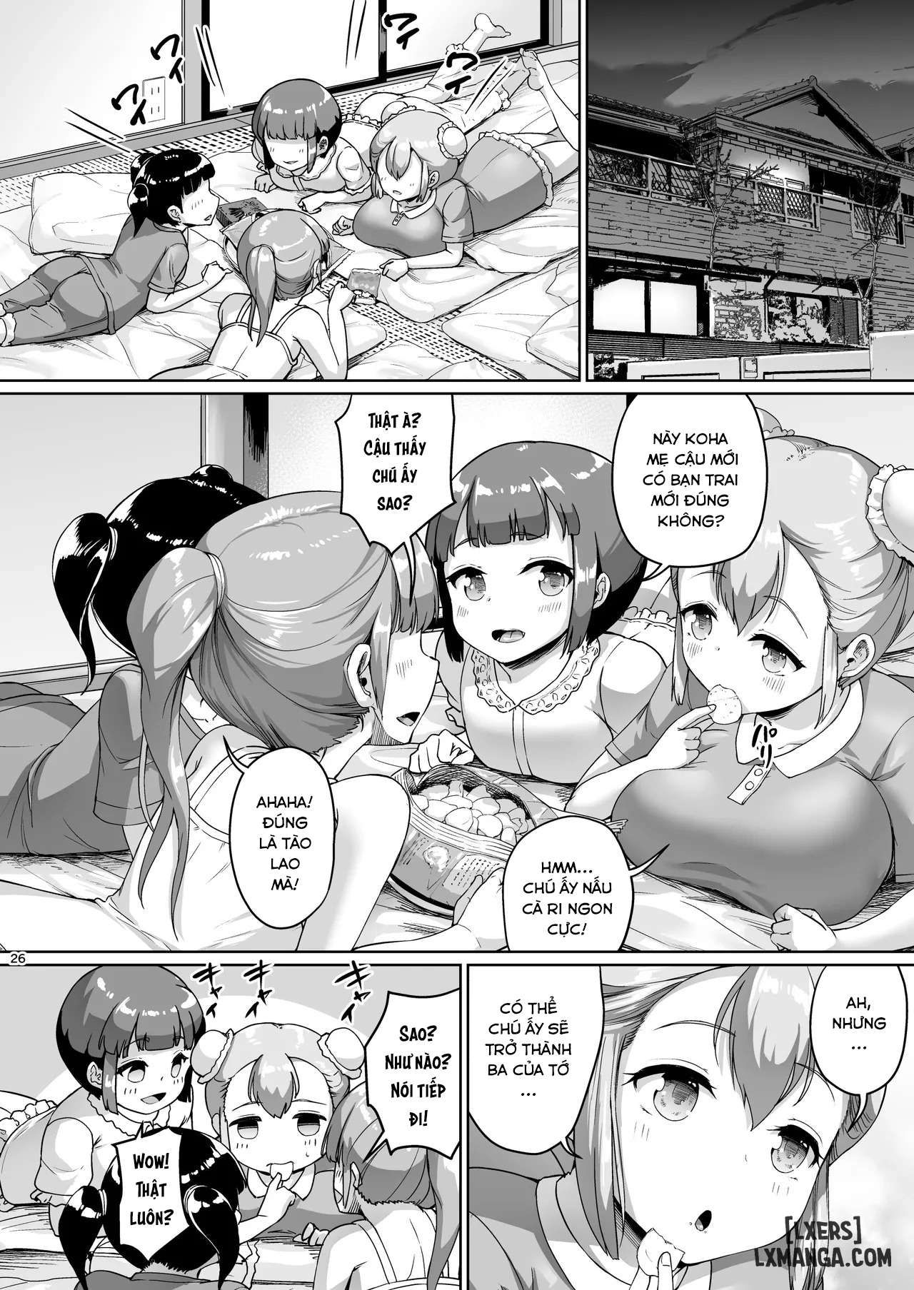 đọc truyện Cared For By A Busty Mother & Daughter Chương 1 ảnh 27 tại Thiên Thai Truyện