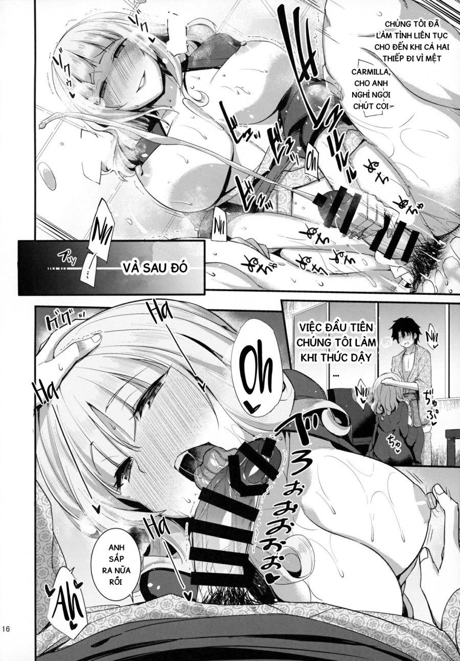 Carmilla-san To Onsen Ryokan De Shita Koto No Zenbu Oneshot page 14 - Giả Dược