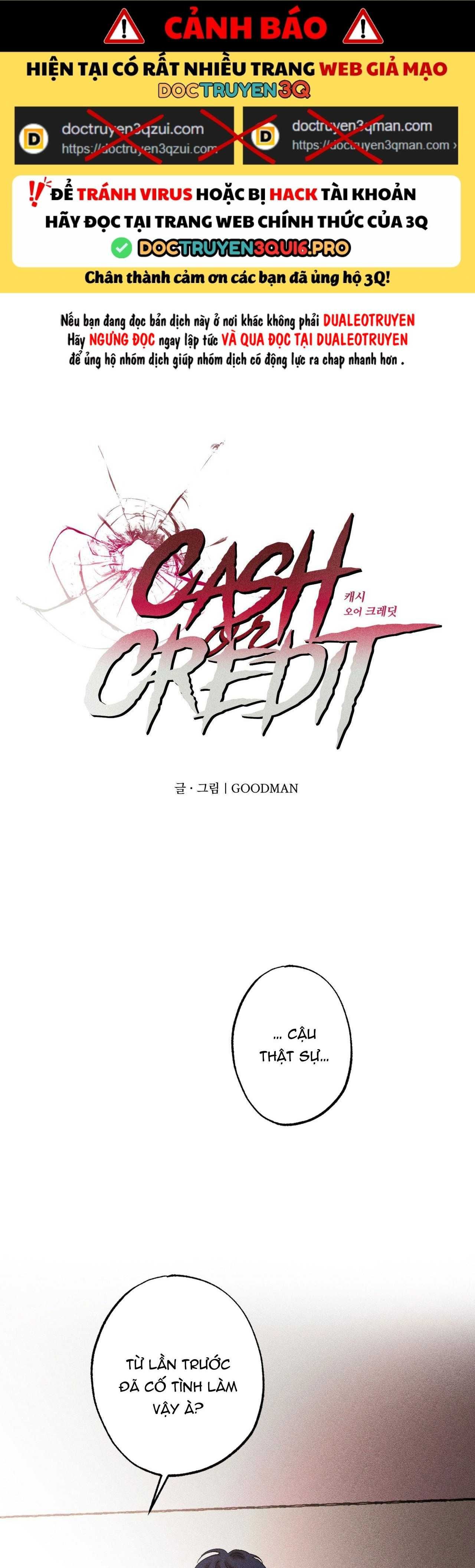 đọc truyện Cash Or Credit Chương 50 ảnh 1 tại Giả Dược